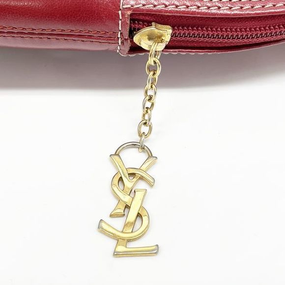 Yves Saint Laurent Cutout Logo Charm 2Way Handbag - Picture 7 of 16